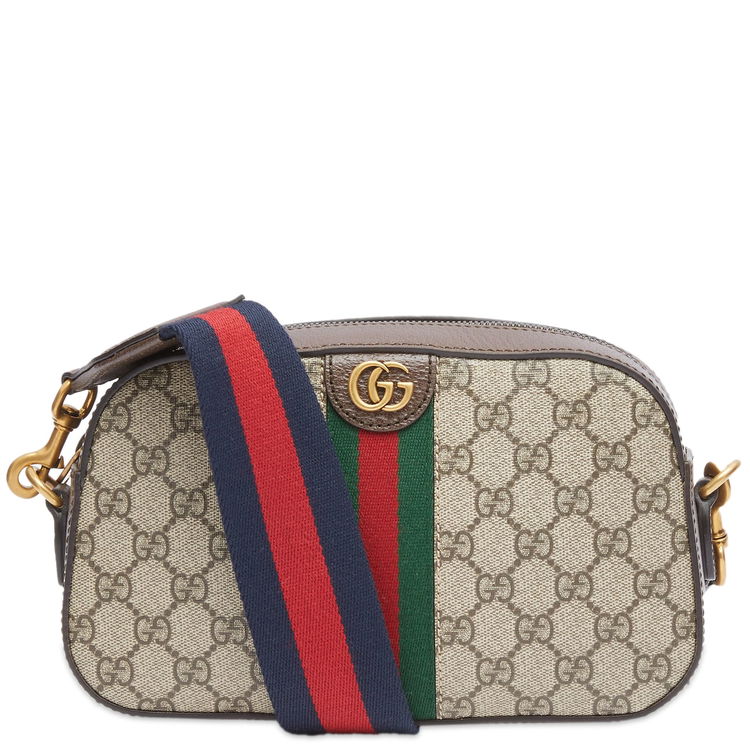 Gucci 752591 FACFW OPHIDIA GG SMALL SHOULDER Bag Beige