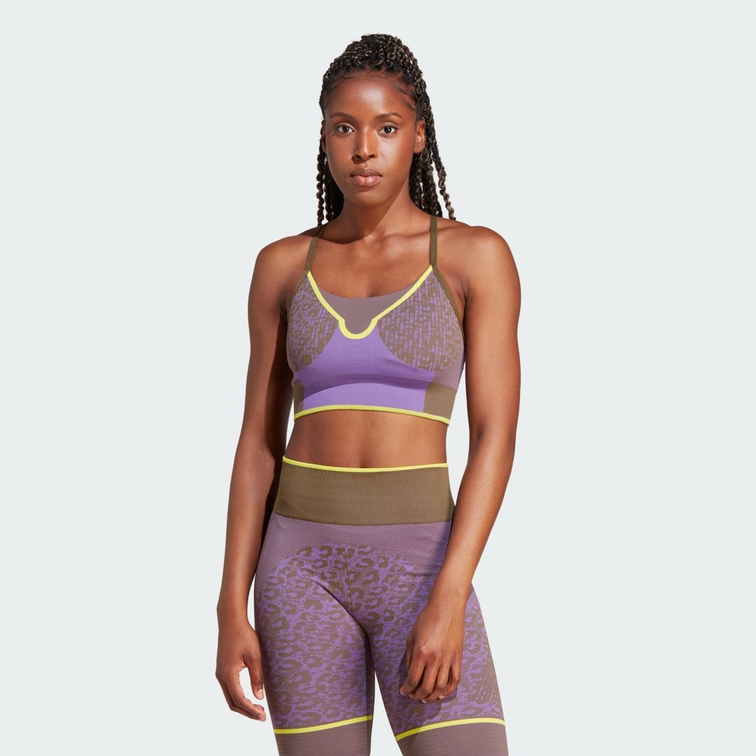 Adidas By Stella McCartney TrueStrength Seamless Yoga Sports Bra - Farfetch