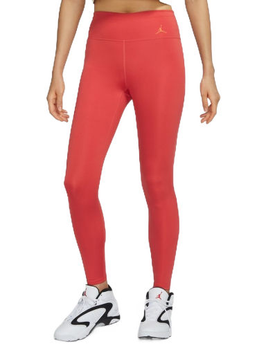Under Armour Leggings Women YLG Youth Large Red HeatGear Rock Bull