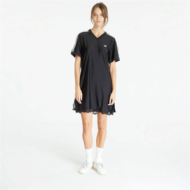 Dress adidas Originals Lace Trim Tee Dress II5606 | FLEXDOG