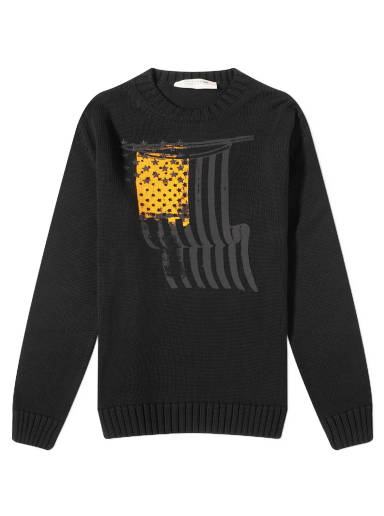 Sweater 1017 ALYX 9SM Destroyed Crewneck AAMTS0296FA01-BLK0001