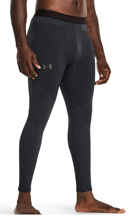 Under Armour - Seamless HeatGear Compression Tights - Men - Gray Under  Armour