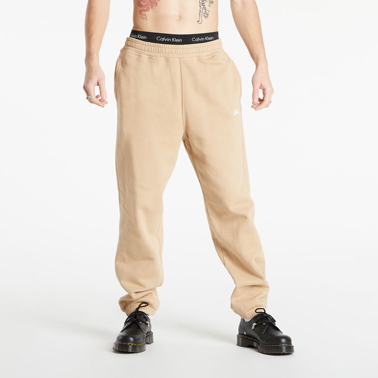 Stüssy Stock Logo Pant 116481 beige | FLEXDOG