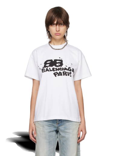 T-shirt Balenciaga Hand Drawn T-Shirt 641655 TOVO5 | FLEXDOG
