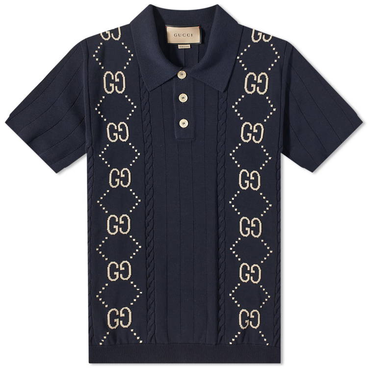 Gucci: Gray Monogram Shirt