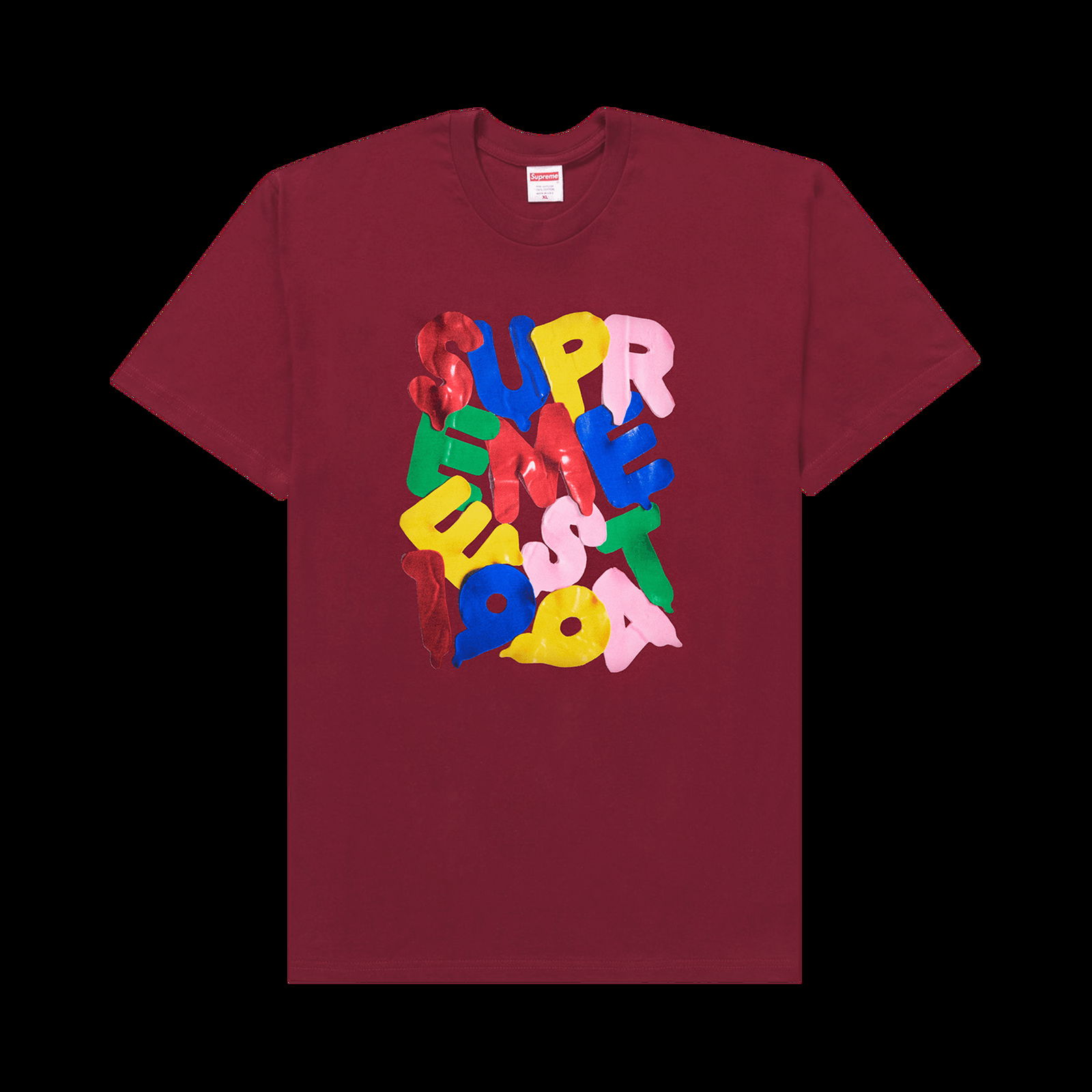 T-shirt Supreme Balloons Tee FW20T26 CARDINAL | FLEXDOG