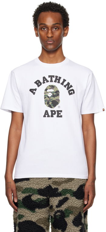 BAPE 1st Camo College T-Shirt 001TEJ801016M