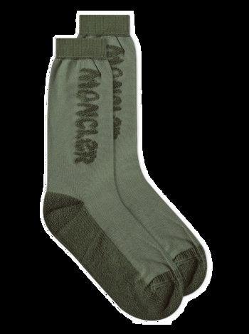 Moncler Genius x Salehe Bembury Socks Green 3G000-0U229-03-817