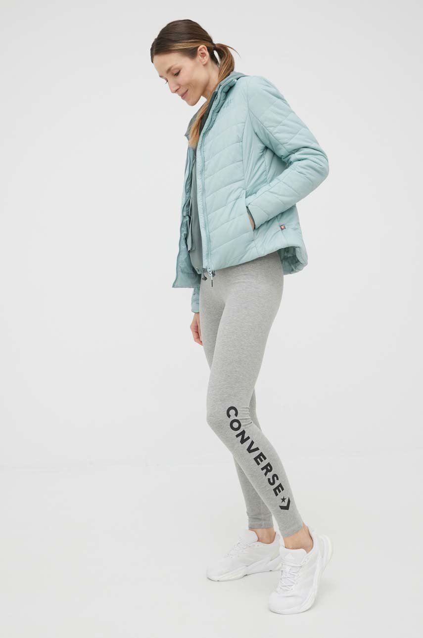 Converse WORDMARK LEGGING Pink - Free Delivery with Rubbersole.co.uk ! -  Clothing Leggings Women £ 23.99