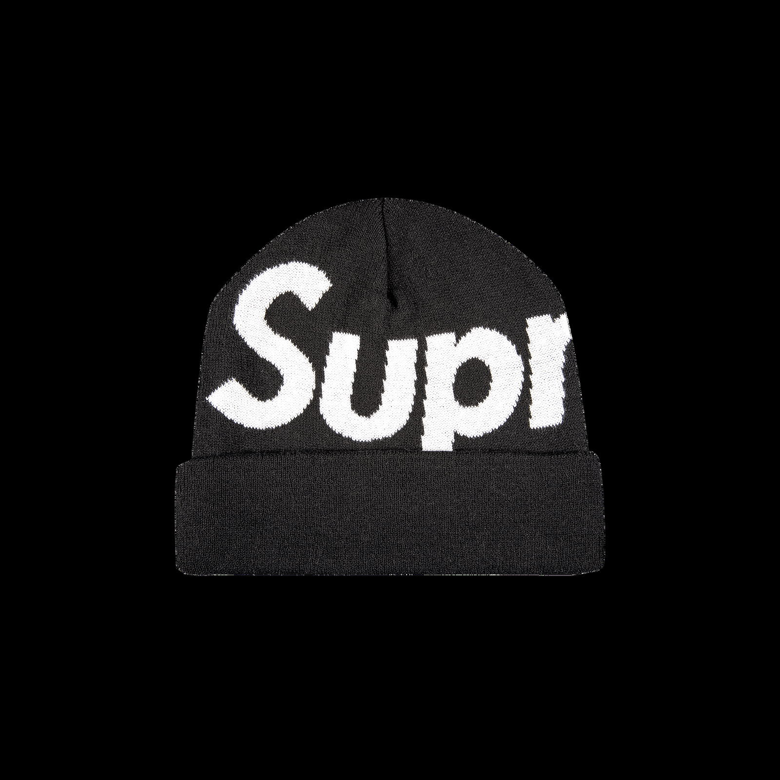 Beanie Supreme Big Logo Beanie FW21BN56 BLACK | FLEXDOG