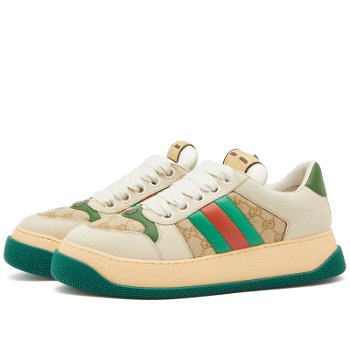 Gucci Men's Double Screener Sneakers in Sand, Size UK 11 | END. Clothing 777106-AAC72-9554
