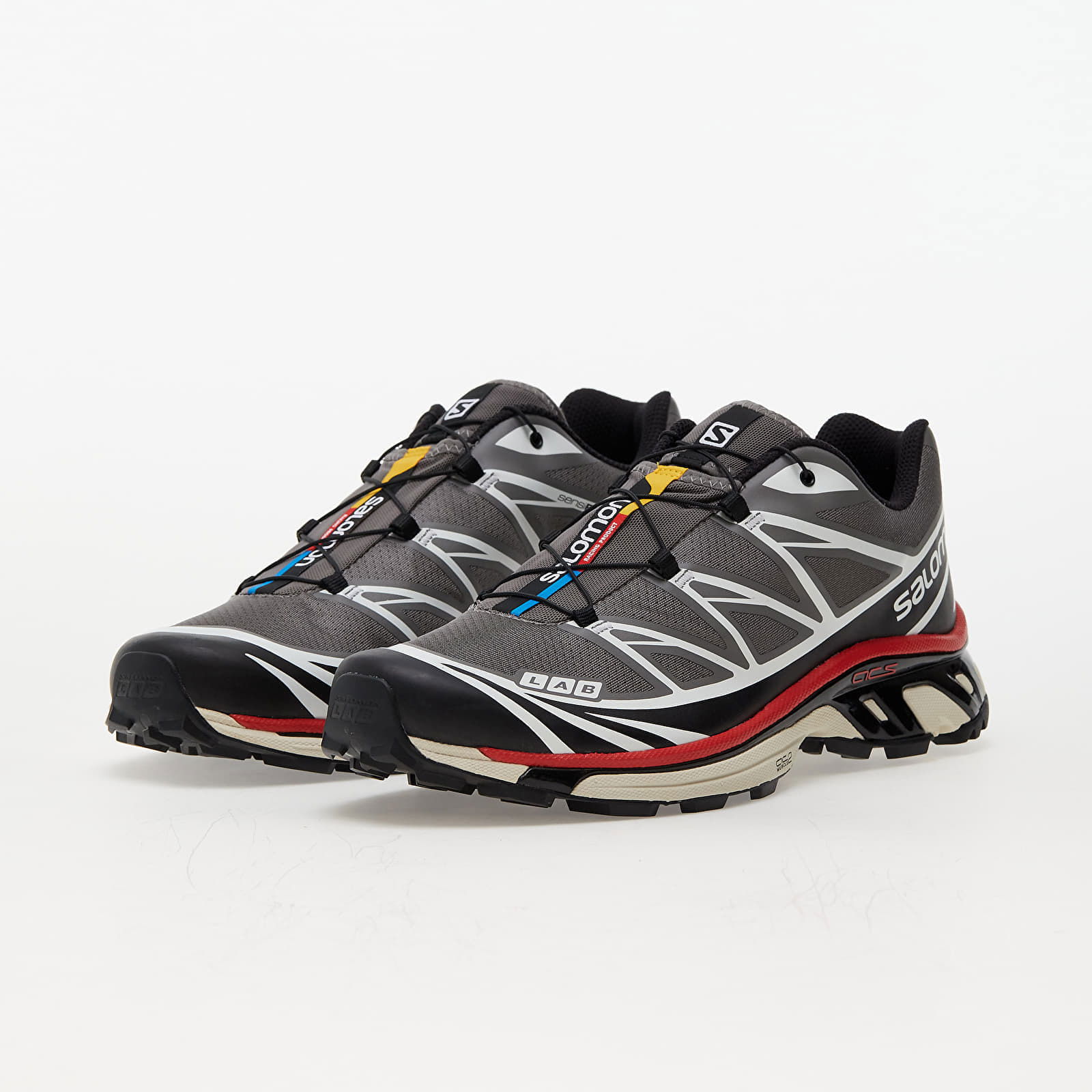 Salomon XT-6 Pewter Aurora Red