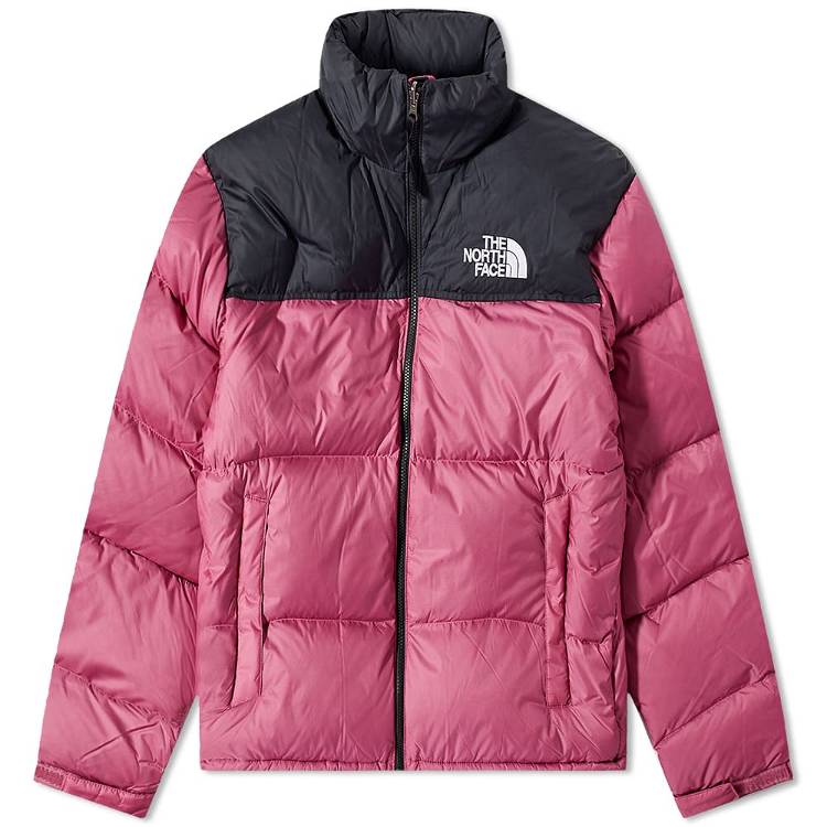 The North Face 1996 Retro Nuptse Down Puffer Jacket in Pink-Black