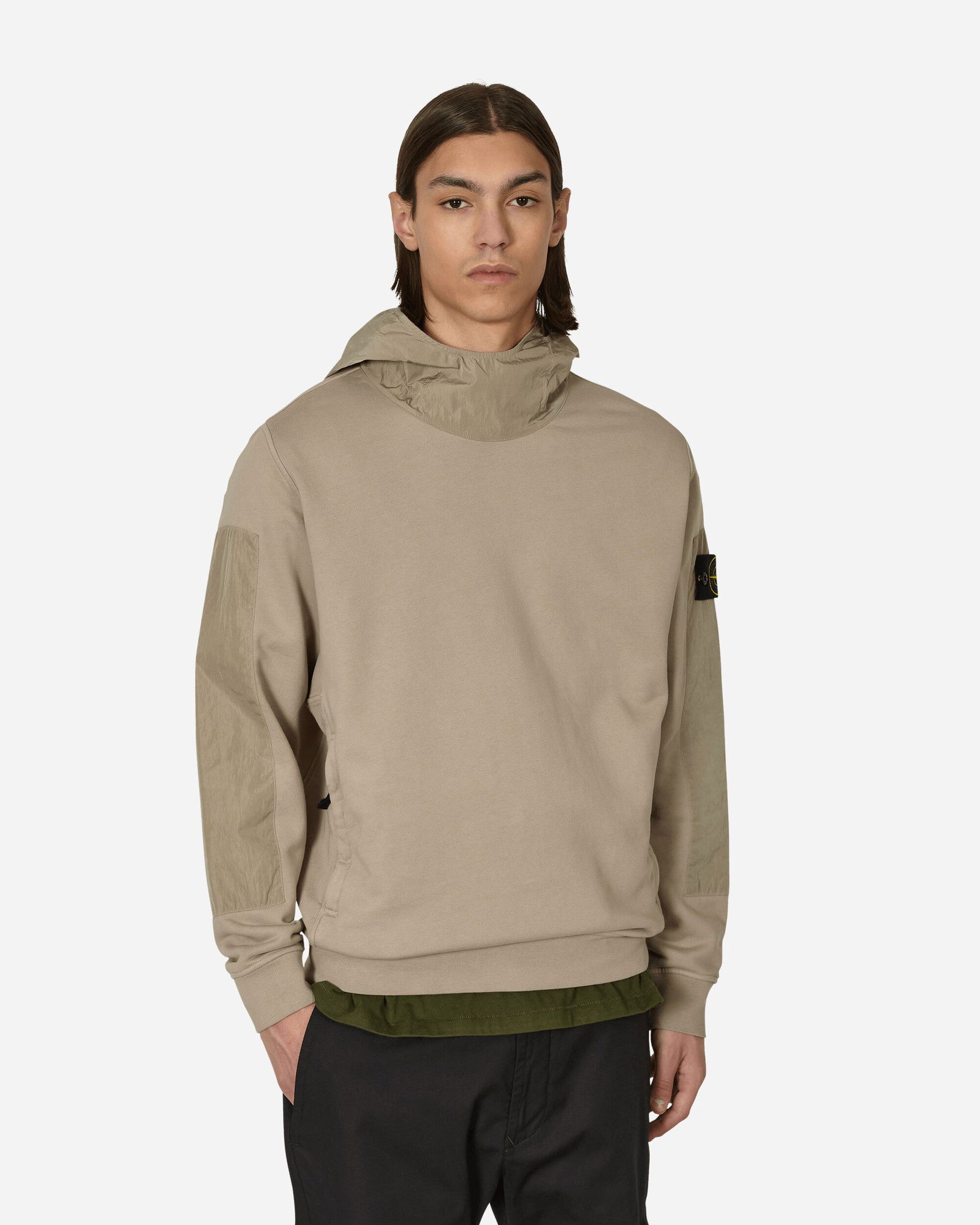 Sweatshirt Stone Island Nylon Metal Hooded Sweatshirt MO781563854