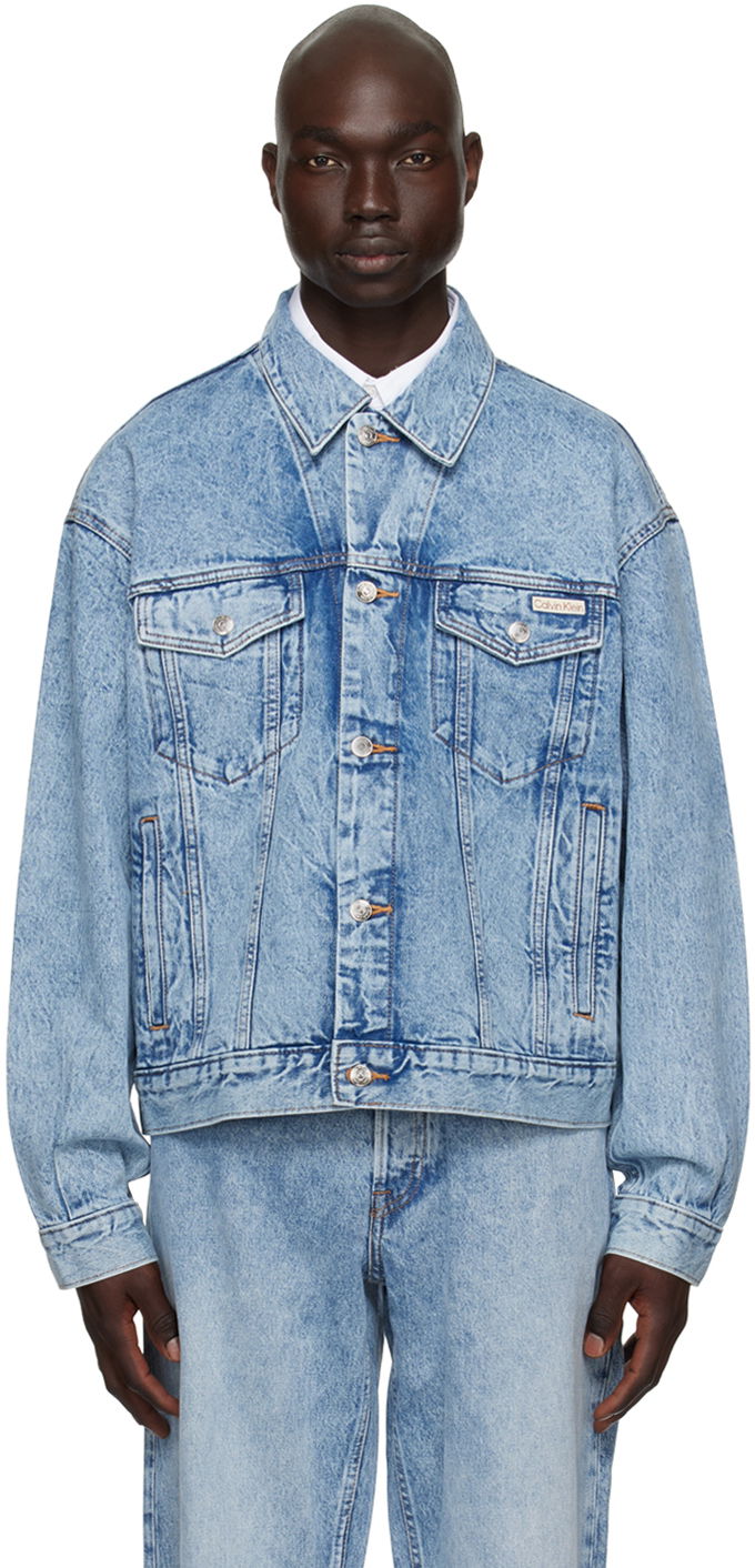 Calvin Klein Men's Archive Essential Trucker Jacket