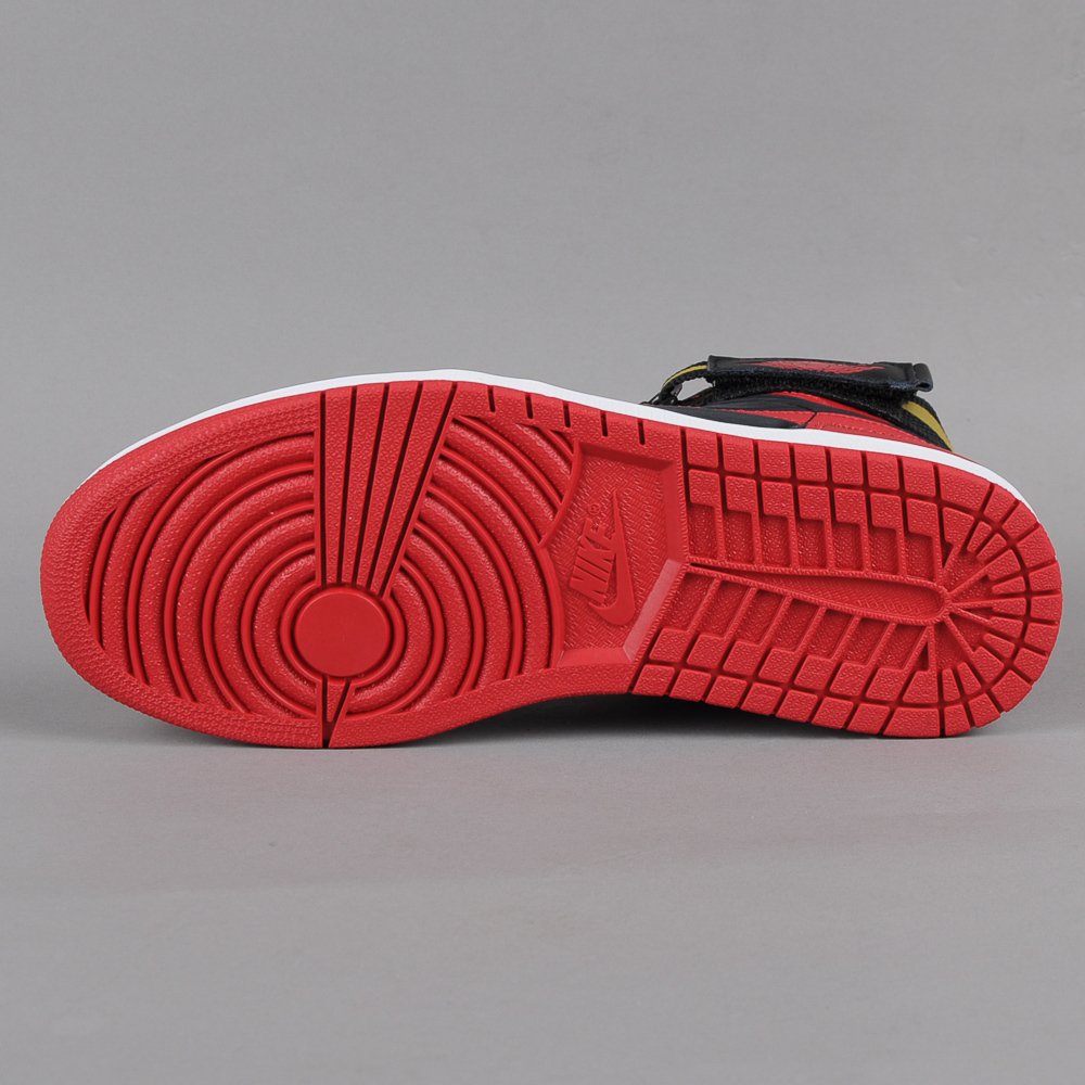 Buy Air Jordan 1 High Strap 'Black Gym Red' - 342132 002