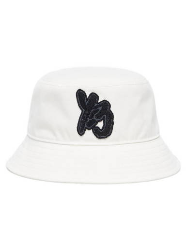 Hat Aimé Leon Dore Brushed Floral Crest Bucket 'White' NOSAH002