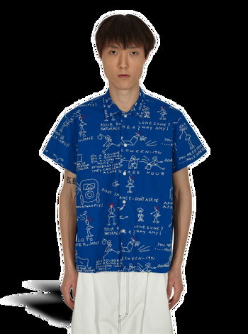 Bode Doodle Scene Short Sleeve Shirt MR24SH01C005 400