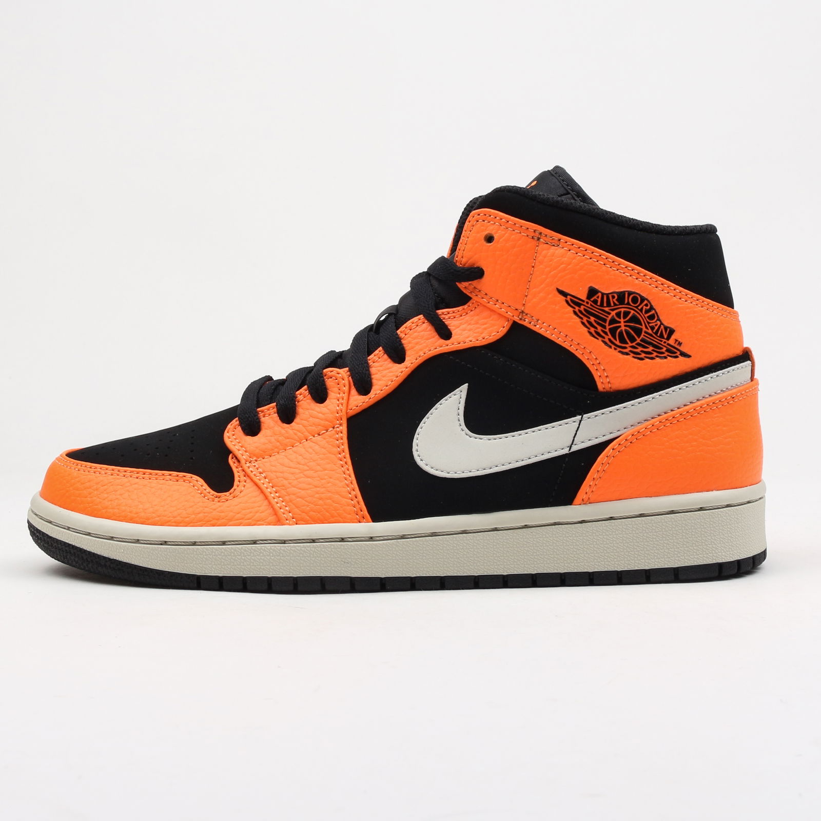 Women's Air Jordan 1 Mid SE Orange Black