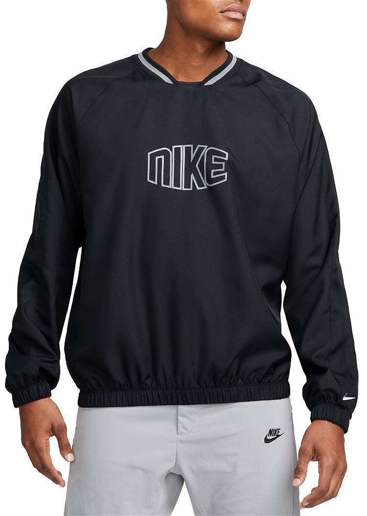 Nike Dri-FIT Track Club Men's Fleece Long-Sleeve Crew Neck Running  Sweatshirt.