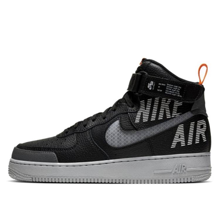 Size+6+-+Nike+Air+Force+1+High+Under+Construction+-+Black for sale
