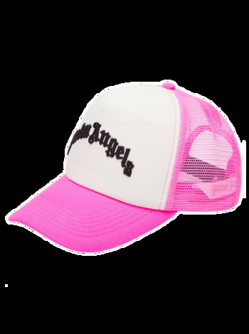 Palm Angels Curved Logo Mesh Cap PWLB014S23FAB0013210