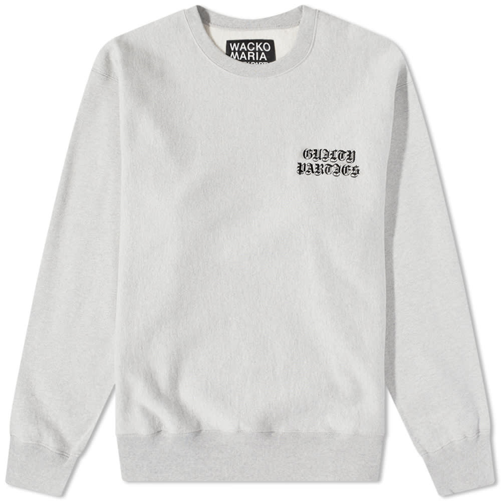 Sweatshirt WACKO MARIA Guilty Parties Crew Sweat 22FW-WMC-SS05-GY