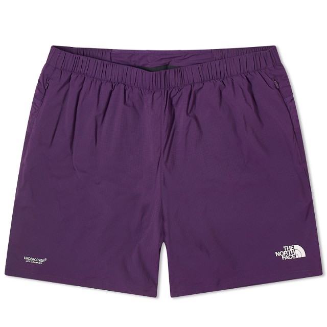 Undercover x Performance Running Shorts in Purple Pennant
