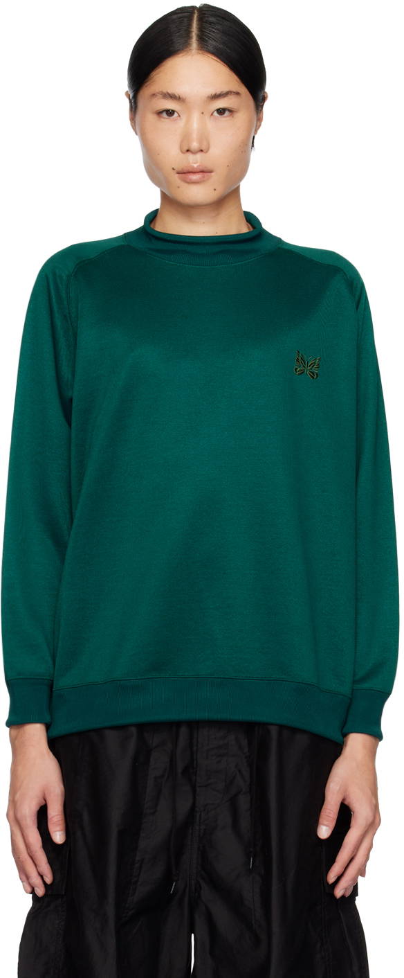 MOCK-NECK SWEATSHIRT