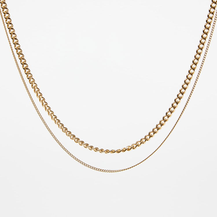 Necklace A.P.C. Collier Minimal Necklace MEACC-M70680 RAA | FLEXDOG