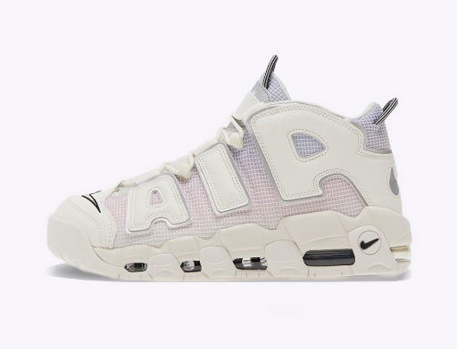 White sneakers and shoes Nike Air More Uptempo | FLEXDOG