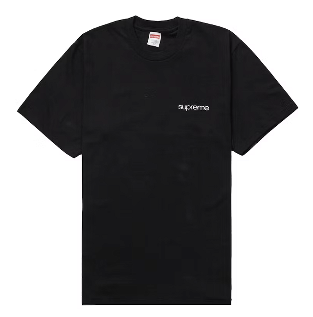 ⭐️ Supreme Chrome Logo Tee T-Shirt Black Size M SS20 ⭐️ 