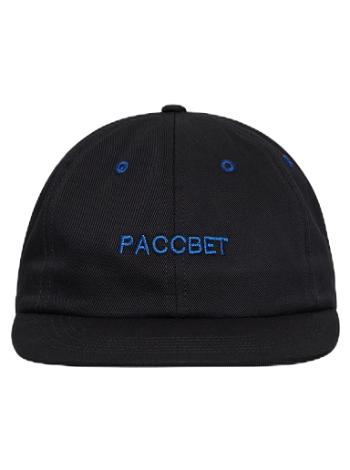 PACCBET 6-Panel Woven Logo Cap PACC12K007 1