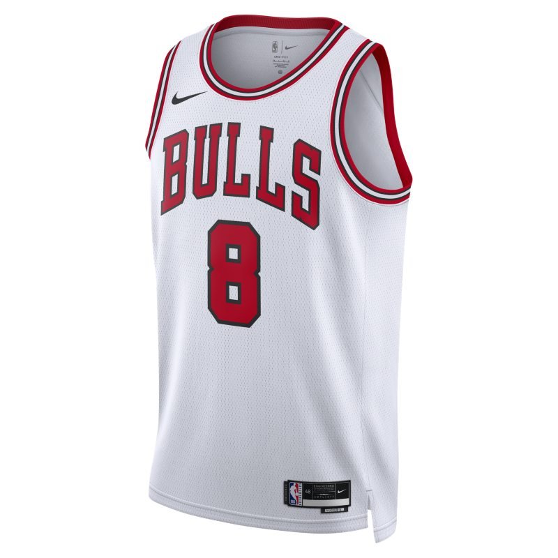 Chicago Bulls Association Edition 2022/23 Nike Dri-FIT NBA Swingman Jersey.