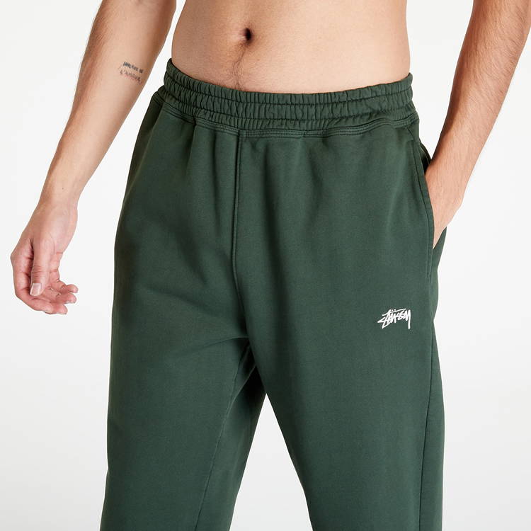 Sweatpants Stüssy Stock Logo Pant 116550 forest | FLEXDOG