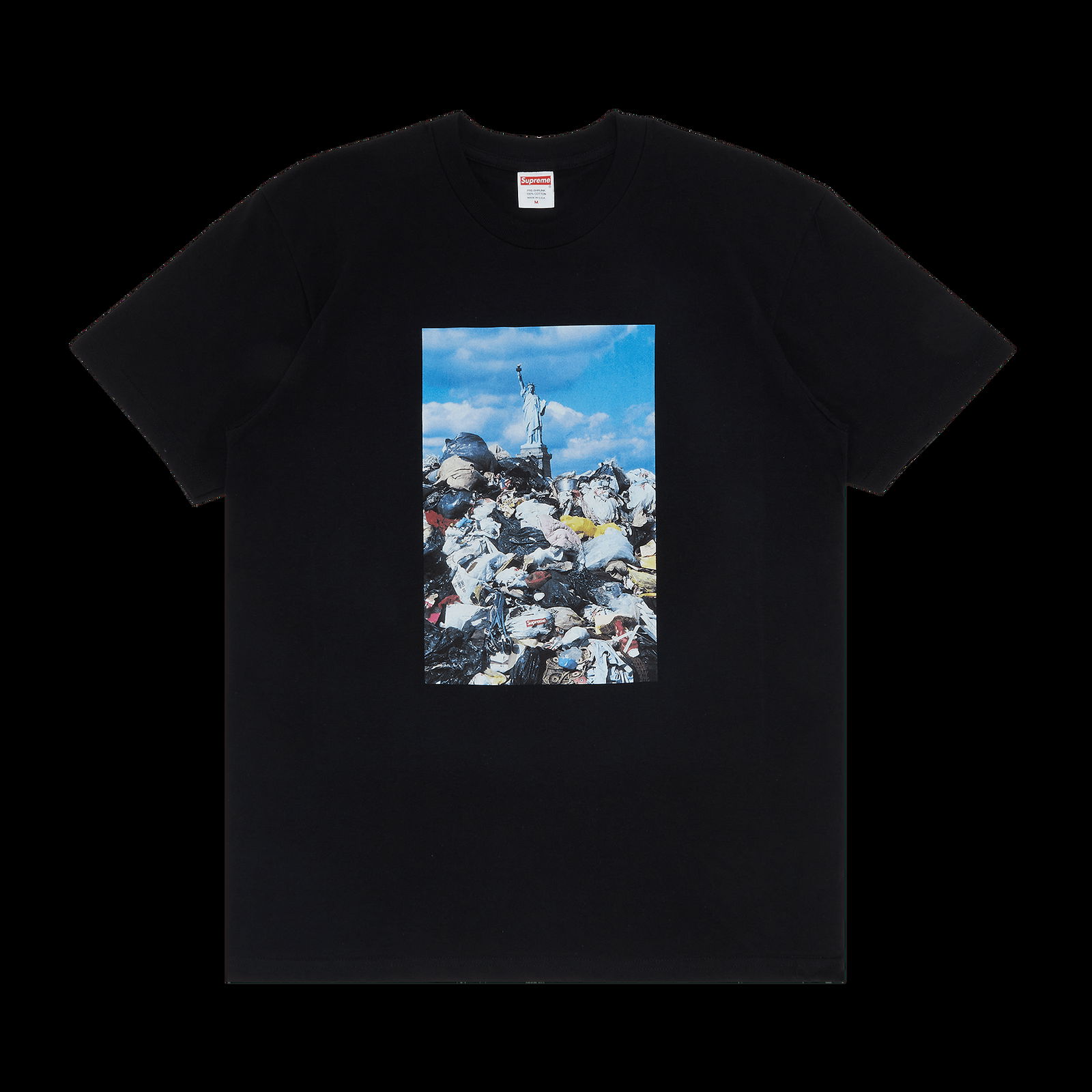 T-shirt Supreme Trash Tee FW22T15 BLACK | FLEXDOG