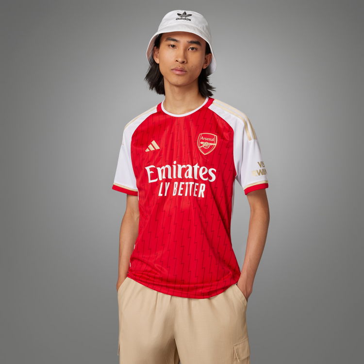 : adidas Men's 2021-22 Arsenal FC Home Jersey : Sports & Outdoors