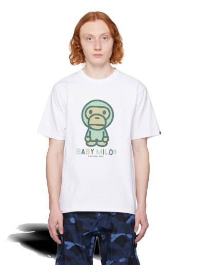 T-shirt BAPE Bicolor Busy Works Tee 001TEI301025M-WHT | FLEXDOG