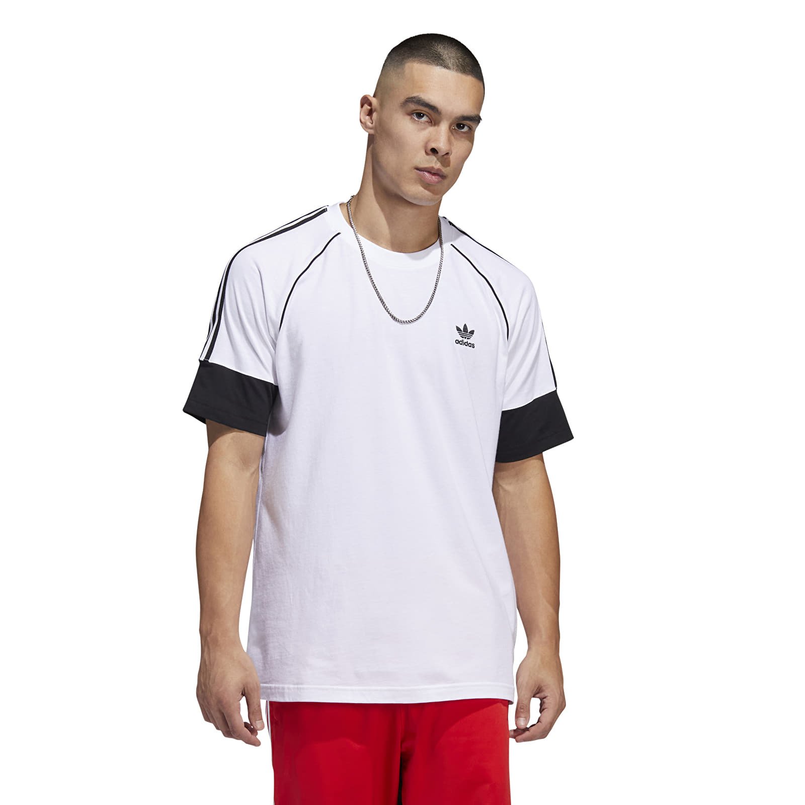 adidas T-shirt adidas Essentials 3-Stripes - Blanc