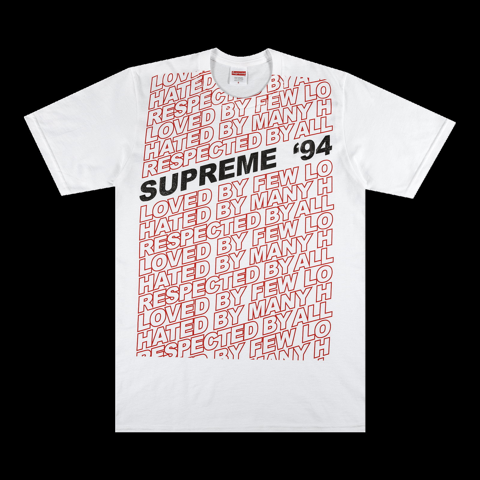 T-shirt Supreme Respected Tee SS22T39 WHITE | FLEXDOG