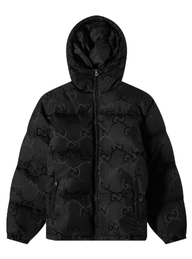Gucci Men's Gucci x The North Face Puffer Jacket Quilted Printed Polyamide  with Down Green 1968271