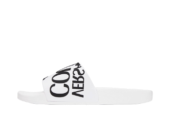 Versace Jeans Couture Logo Slides "White" E75YA3SQ1_E71352
