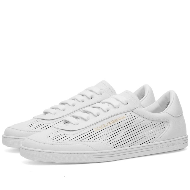 Saint Tropez Perforated Leather Sneakers