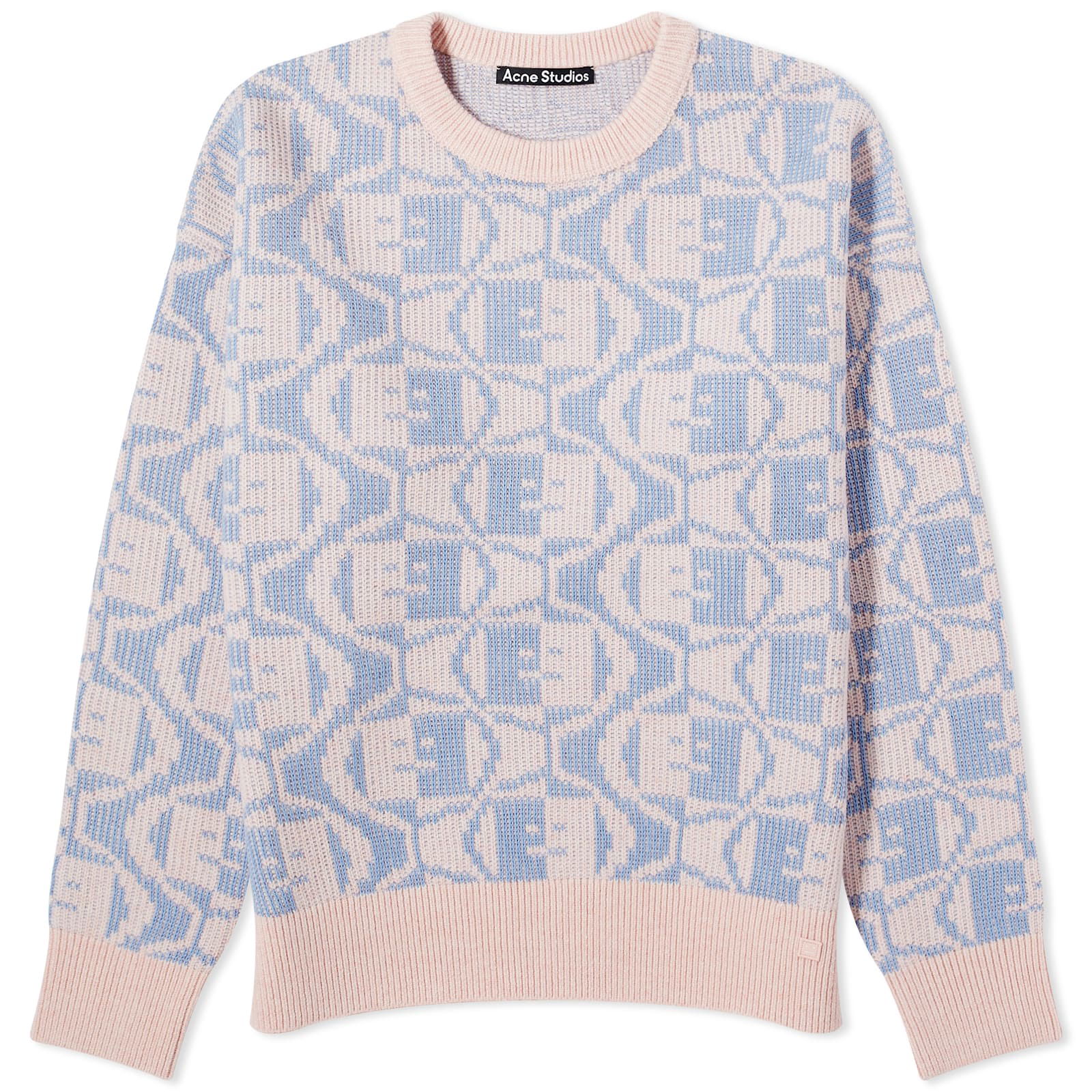 Sweater Acne Studios Katch 2 Tone Face Jumper 