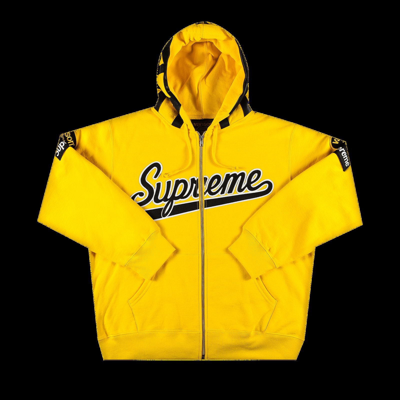 Sweatshirt Supreme Vanson Leathers Spider Web Zip Up Hooded