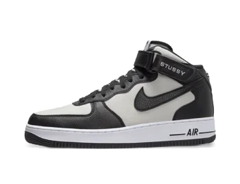 Nike Stüssy x Air Force 1 Mid "Black" DJ7840-002