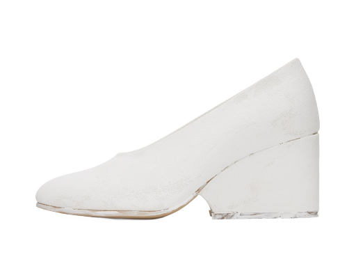 Painted Wedge Heels "White"