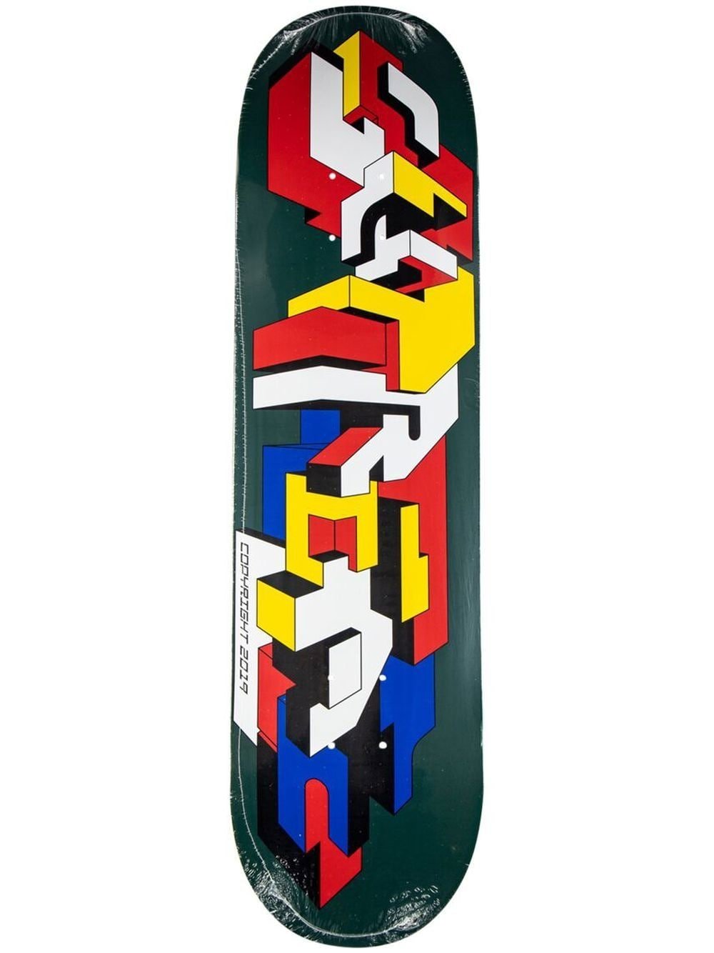 Supreme Uncut Box logo-print Skateboard - Red