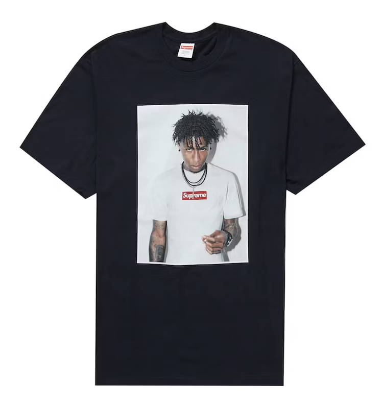 T-shirt Supreme NBA Youngboy Tee FW23T48 BLACK | FLEXDOG