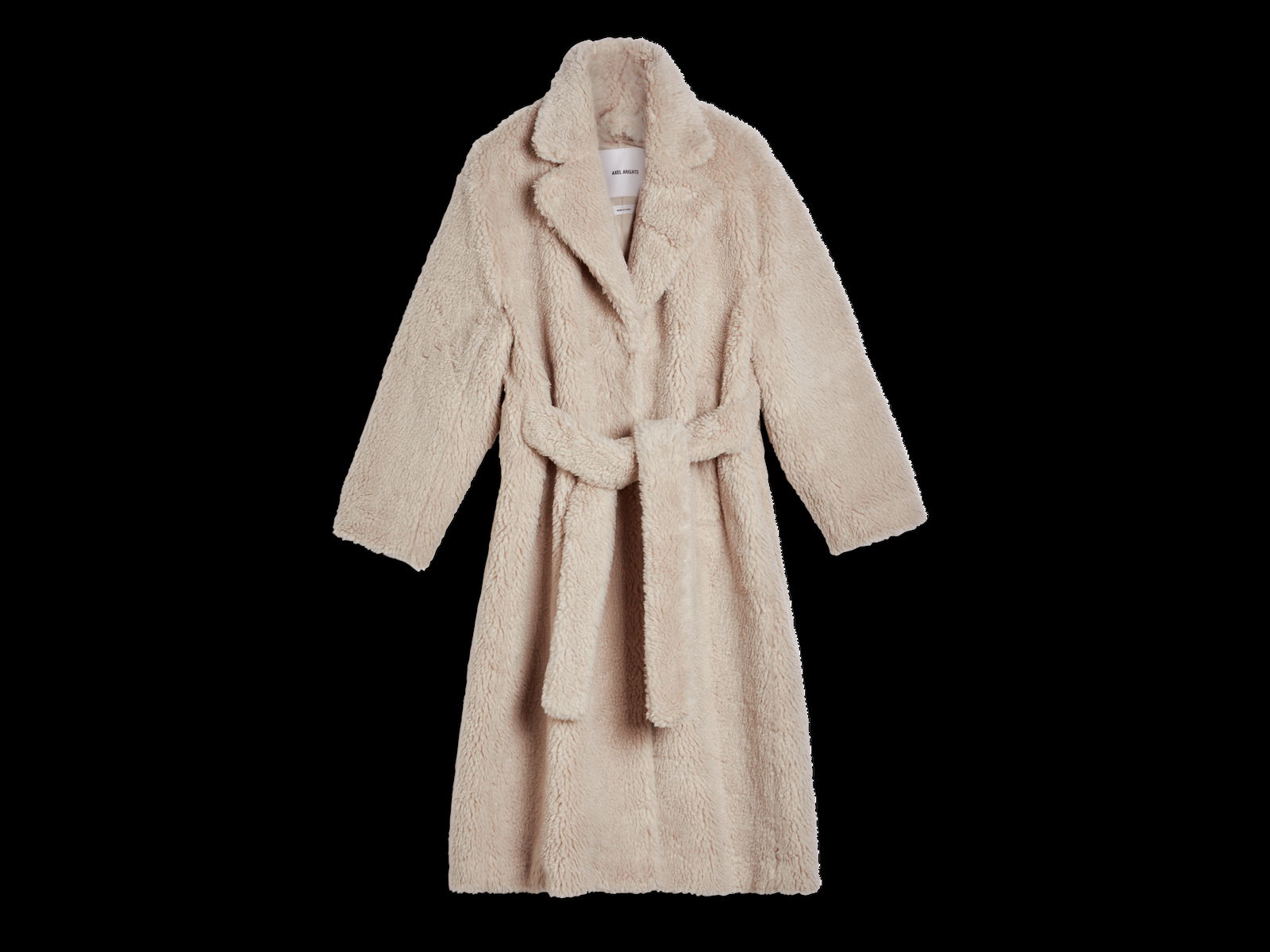 Eden Shearling Wrap Coat